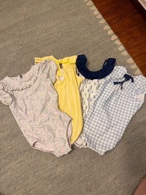 Minnow, 4 one piece bathing suit set, size: 3/4, excellent condition